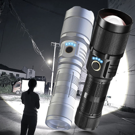 Ultrahelle Hochleistungs-Taschenlampe mit großer Reichweite